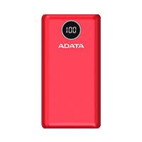 BATERIA DE RESPALDO ADATA POWER BANK P20000QCD 20000MAH/2 USB A/ 1 USB C/INDICADOR DE CARGA DIGITAL COLOR ROJO(AP20000QCD-DGT-CRD), - Garantía: 1 AÑO -