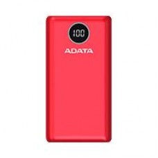 BATERIA DE RESPALDO ADATA POWER BANK P20000QCD 20000MAH/2 USB A/ 1 USB C/INDICADOR DE CARGA DIGITAL COLOR ROJO(AP20000QCD-DGT-CRD), - Garantía: 1 AÑO -