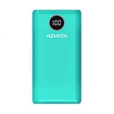 BATERIA DE RESPALDO ADATA POWER BANK P10000QCD 10000MAH/2 USB A/ 1 USB C/INDICADOR DE CARGA DIGITAL COLOR VERDE (AP10000QCD-GGT-CGN), - Garantía: 1 AÑO -