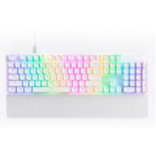 TECLADO MECANICO NZXT FUNCTION 2 / BLANCO / RGB / SWITCH ÓPTICO GATERON RED / REPOSA MUÑECAS / INGLES /GAMER., - Garantía: 1 AÑO -