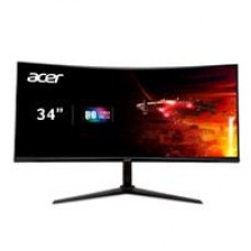 MONITOR ACER GAMER CURVO NITRO XZ342CU V3, 34 UHD 3440X1440, HDMI 100HZ, DP 180HZ, 1MS, FREESYNC, BOCINAS, INCLUYE HDMI Y DISPLAYPORT, 3 AÑOS DE GARANTIA, - Garantía: 3 AÑOS -