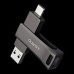 MEMORIA QUARONI 64GB USB 3.2 / DUAL A AND C / OTG / METALICA, - Garantía: SG -