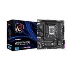 MB ASROCK Z690M PHANTOM GAMING RIPTIDE D5/14 13 12 VA GEN/LGA 1700/192 GB DDR5 6000MHZ/1 PCIE 5.0X16/1 PCIE 4.0X16/1 PCIE 3.0X1/4 SATA3/2 HYPER M.2/1 M.2 KEY-E PARA WIFI/10 USB 3.2/2 USB 2.0/1 USB C, - Garantía: 1 AÑO -