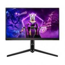 MONITOR GAMER  AOC 25 / PANEL IPS / 240 - 260 HZ / T.D.R. 1 MS / AMD FREE SYNC / COLOR NEGRO Y ROJO / HDMI / VGA / DISPLAYPORT / ASPECTO 16:9 / RESOLUCION 1920 X 1080 / BRILLO 400 CD/M2, - Garantía: 3 AÑOS -