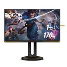 MONITOR GAMER AG275QXL AOC 27 / PANEL IPS / 144 - 170 HZ / T.D.R. 1 MS / AMD FREE SYNC / COLOR NEGRO Y DORADO / HDMI / VGA / DISPLAYPORT / ASPECTO 16:9 / RESOLUCION 2560 X 1440 / BRILLO 350 CD/M2, - Garantía: 3 AÑOS -