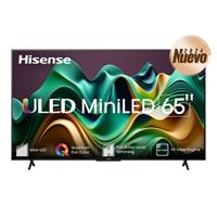 TELEVISION MINILED HISENSE 65 65U6N GOOGLE TV 4K ULED, DOLBY VISION HDR+HDR10, DOLBY ATMOS,GOOGLE ASSISTANT /COMPATIBLE CON ALEXA., - Garantía: 2 AÑOS -