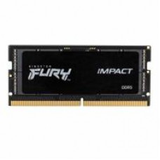 MEMORIA KINGSTON SODIMM DDR5 16GB   5600MT/S FURY IMPACT BLACK CL40 262-PIN  1.1V (KF556S40IB-16), - Garantía: SG -