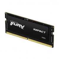 MEMORIA KINGSTON SODIMM DDR5 32GB   4800MT/S  FURY IMPACT BLACK CL38 262-PIN  1.1V (KF548S38IB-32), - Garantía: 1 AÑO -