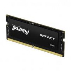 MEMORIA KINGSTON SODIMM DDR5 32GB   4800MT/S  FURY IMPACT BLACK CL38 262-PIN  1.1V (KF548S38IB-32), - Garantía: 1 AÑO -