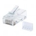 PLUG RJ45 , INTELLINET, 790604 , CAT 6 UTP SOLIDO 90 PZAS, - Garantía: 1 AÑO -