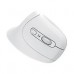 MOUSE VERTICAL INALAMBRICO 800 A 1200 DPI SILENCIOSO CONECTOR USB ERGONOMICO PERFECT CHOICE SNOUSE - BLANCO//SUSTITUYE A MS-1346/PC-044895, - Garantía: 1 AÑO -