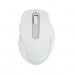 MOUSE INALAMBRICO 1000 A 1600 DPI RECARGABLE CONECTOR USB CLIC SILENCIOSO LUZ RGB ERGONOMICO PERFECT CHOICE LUMIER PRO - BLANCO//SUSTITUYE A MS-1421/PC-045076, - Garantía: 1 AÑO -