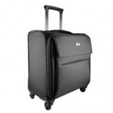 MALETA DE VIAJE ROTACION 360 GRADOS EN RUEDAS CON TROLLEY Y COMPARTIMIENTO PARA LAPTOP 15.6 PULGADAS PERFECT CHOICE PRIT - NEGRO, - Garantía: 1 AÑO -