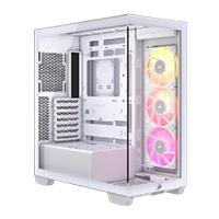 GABINETE CORSAIR ICUE LINK 3500X RGB / SEMI- TORRE / ATX / GAMER / WHITE(CC-9011281-WW), - Garantía: 1 AÑO -