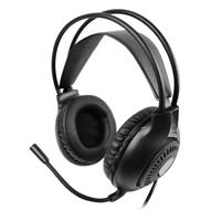 AUDIFONOS DIADEMA ALAMBRICOS CON MICROFONO FLEXIBLE PARA STREAMING 3.5MM TRRS PERFECT CHOICE STREAM PRO - NEGRO, - Garantía: 1 AÑO -