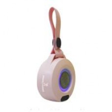 BOCINA INALAMBRICA BLUETOOTH PORTATIL RECARGABLE LUZ RGB FUNCION TWS PERFECT CHOICE HANDY - ROSA, - Garantía: 1 AÑO -