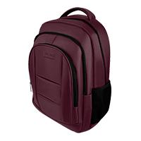 MOCHILA PERFECT CHOICE PARA LAPTOP 15.6 - 17 PULGADAS COMFORT - BURGUNDY, - Garantía: 1 AÑO -