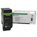 TONER LEXMARK 75M4HC0 CIAN, ALTO RENDIMIENTO 8800 PAGINAS, PARA CS531, CX532, - Garantía: SG -