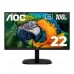 MONITOR LED AOC 22B2HM2 / COLOR NEGRO / PANEL VA 21.5 / HDMI Y VGA / ASPECTO 16:9 / TIEMPO DE RESPUESTA 4MS / VESA 100X100 MM / 1920 X 1080 / 100  HZ / CONTRASTE 20,000,000:1 / BRILLO 250 CD/M2, - Garantía: 3 AÑOS -