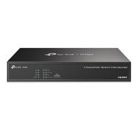 NVR TP-LINK VIGI VIGI NVR1004H-4P NVR POE 4 CANALES HDMI 4K H.265 ONVIF PLUG AND PLAY AUDIO BIDIRECCIONAL GRABACION CONTINUA 24/7 ANCHO DE BANDA 80MBPS, - Garantía: 5 AÑOS -