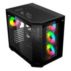 GABINETE GAMER BALAM RUSH TANK MASTER 9600TB / MEDIA TORRE / ATX - MICRO ATX - ITX / PANELES REMOVIBLES / 4X VENTILADORES ARGB / SOPORTE PARA ENFRIAMIENTO / CRISTAL TEMPLADO / NEGRO / BR-938679, - Garantía: 5 AÑOS -