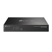 NVR TP-LINK VIGI VIGI NVR1008H-8P NVR POE 8 CANALES SALIDA DE VIDEO 4K GRABACION 24/7 AUDIO BIDIRECCIONAL ONVIF MONTAJE EN RACK PLUG AND PLAY DETECCION INTELIGENTE, - Garantía: 5 AÑOS -