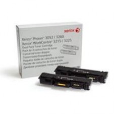 TONER XEROX NEGRO 106R02782, DUAL PACK, PARA PHASER 3260, WORKCENTRE 3215 Y 3225, - Garantía: SG -