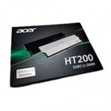 MEMORIA  ACER HT200 UDIMM DDR5 32GB (2X16GB) 6000 MHZ PC/GAMING COLOR PLATA (BL.9BWWA.464), - Garantía: SG -