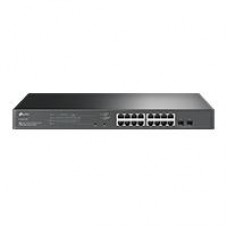 SWITCH | TP-LINK | SG2218P | 16 PUERTOS POE+ | 2 PUERTOS SFP  GIGABIT | OMADA SDN | IPV6 | MONTAJE EN RACK, - Garantía: 5 AÑOS -