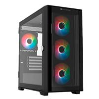 GABINETE GAMER BALAM RUSH TWIN MATE 6000 / MINI TORRE / MICRO ATX, MINI ITX / PANEL INTERCAMBIABLE MALLA - CRISTAL TEMPLADO / VENTILADOR ARGB / SOPORTE ENFRIAMIENTO LIQUIDO / NEGRO / BR-938815, - Garantía: 3 AÑOS -