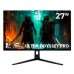 MONITOR GAMER BALAM RUSH ULTRA ODYSSEY PRO MGP27P / 27 PUL / PLANO / 200 HZ / FULL HD / 1 MS / JOYSTICK DE NAVEGACION / DP, HDMI, AUDIO OUT, DC / VESA / 3 AÑOS DE GARANTIA / NEGRO / BR-938624, - Garantía: 1 AÑO -