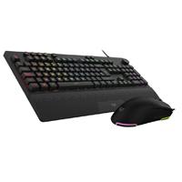 KIT GAMER BALAM RUSH SQUAD MASTER PRO KTM777 / TECLADO Y MOUSE / ALAMBRICO / ILUMINACION RGB / ANTI-GHOSTING / MEMBRANA / 113 TECLAS / OPTICO / 12800 DPI / 6 BOTONES /  NEGRO / BR-936903, - Garantía: 1 AÑO -