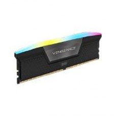 MEMORIA RAM CORSAIR  DDR5 VENGEANCE RGB 96GB (4 X 24GB) 6000MT/S CL30  BLACK (CMH96GX5M4B6000C30), - Garantía: 1 AÑO -