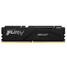 MEMORIA KINGSTON DIMM DDR5 32GB 5200MHZ FURY BEAST BLACK EXPO CL36 288PIN 1.25V C/DISIPADOR DE CALOR P/PC/GAMER/ALTO RENDIMIENTO KF552C36BBE-32, - Garantía: 1 AÑO -