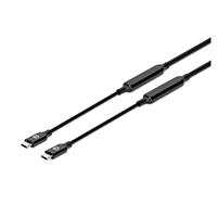 CABLE USB,MANHATTAN,355971,-C V3.2, C-C  5.0M 10GBPS, 60W, - Garantía: 1 AÑO -