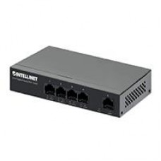 POE SWITCH,INTELLINET,561792,GB  5 PTOS 30W/PTO, 40W, - Garantía: 1 AÑO -