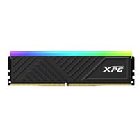 MEMORIA XPG SPECTRIX D35G UDIMM DDR4 8GB PC4-25600 3200MHZ CL16 288PIN 1.35V RGB CON DISIPADOR PC/GAMER COLOR NEGRO (AX4U32008G16A-SBKD35G), - Garantía: 100 AÑOS -