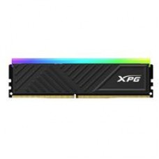 MEMORIA XPG SPECTRIX D35G UDIMM DDR4 8GB PC4-25600 3200MHZ CL16 288PIN 1.35V RGB CON DISIPADOR PC/GAMER COLOR NEGRO (AX4U32008G16A-SBKD35G), - Garantía: 100 AÑOS -