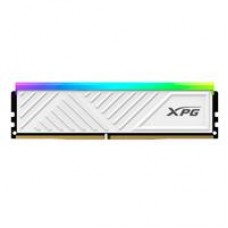 MEMORIA XPG SPECTRIX D35G UDIMM DDR4 8GB PC4-25600 3200MHZ CL16 288PIN 1.35V RGB CON DISIPADOR PC/GAMER COLOR BLANCO (AX4U32008G16A-SWHD35G), - Garantía: 100 AÑOS -