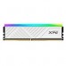 MEMORIA XPG SPECTRIX D35G UDIMM DDR4 8GB PC4-25600 3200MHZ CL16 288PIN 1.35V RGB CON DISIPADOR PC/GAMER COLOR BLANCO (AX4U32008G16A-SWHD35G), - Garantía: 100 AÑOS -