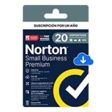 ESD NORTON SMALL BUSINESS PREMIUM / 20 DISPOSITIVOS / 1 AÑO - DESCARGA DIGITAL, - Garantía: SG -