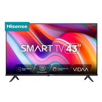 TELEVISION LED HISENSE 43 43A43KV VIDAA SMART TV, FULL HD, DTS VIRTUAL X, - Garantía: 1 AÑO -