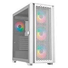 GABINETE GAMER BALAM RUSH / MEDIA TORRE / CARBONO TWIN MATE 7000 / ATX,MICRO-ATX, MINI-ATX / 4 VENTILADORES ARGB / PANEL IZQ CRISTA +  FRENTE INTERCAMBIABLES CRISTAL- MESH / BLANCO / BR-938808, - Garantía: 3 AÑOS -