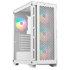 GABINETE GAMER BALAM RUSH / MEDIA TORRE / CARBONO TWIN MATE 5000 / ATX,MICRO-ATX, MINI-ATX / 4 VENTILADORES ARGB  / PANEL IZQ CRISTAL + FRENTE INTERCAMBIABLE CRISTAL- MESH / BLANCO / BR-938846, - Garantía: 3 AÑOS -