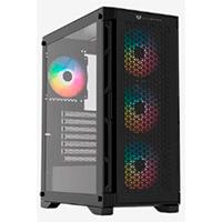 GABINETE GAMER BALAM RUSH / MEDIA TORRE / CARBONO TWIN MATE 5000 /ATX,MICRO-ATX, MINI-ATX / 4 VENTILADORES ARGB / PANEL IZQ CRISTAL + FRENTE INTERCAMBIABLE CRISTAL- MESH / NEGRO / BR-938839, - Garantía: 3 AÑOS -