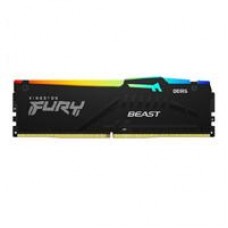 MEMORIA RAM KINGSTON FURY BEAST DDR5 BLACK RGB EXPO 16GB 6000MHZ CL30 (KF560C30BBEA-16), - Garantía: 1 AÑO -