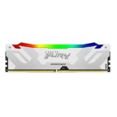 MEMORIA RAM KINGSTON FURY RENEGADE DDR5 SILVER/WHITE 16GB 6000MHZ CL32 RGB (KF560C32RWA-16), - Garantía: 1 AÑO -