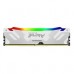 MEMORIA RAM KINGSTON FURY RENEGADE DDR5 SILVER/WHITE 16GB 6000MHZ CL32 RGB (KF560C32RWA-16), - Garantía: 1 AÑO -