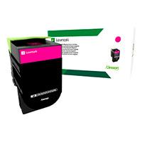 TONER LEXMARK 70C80M0 MAGENTA, RENDIMIENTO ESTANDAR 1000 PAGINAS, PARA CS310DN. CS510DE, - Garantía: SG -