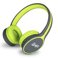 AUDIFONOS DIADEMA BLUETOOTH GHIA N1 HIFI SOUND VERDE/GRIS 10M ALCANCE BT 4.2 BATERIA 300MAH, - Garantía: 1 AÑO -